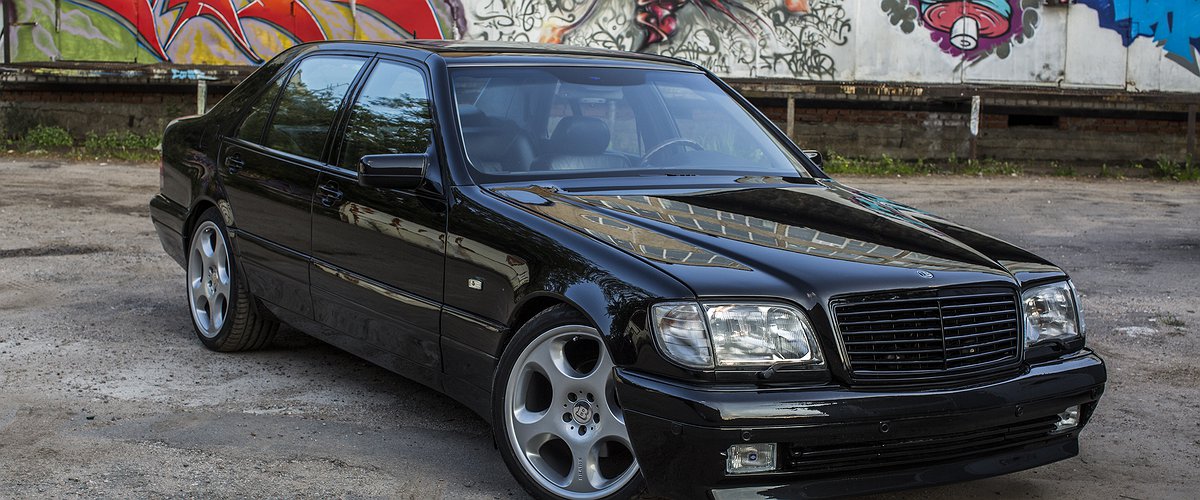 Кирпичный завод (Mercedes W140 Brabus 7.3 V12)