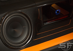 Mercedes Benz G63 AMG тюнинг, установка аудиосистемы и раздельный задний ряд. sf-audio sf-design в автомобили w463 w464