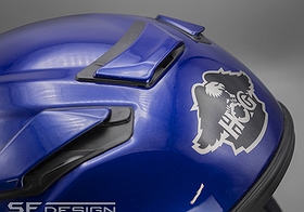 SHOEI J-Cruise 3 Blue Diamond Lion HOG