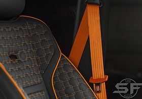 Mercedes Benz G63 AMG тюнинг, установка аудиосистемы и раздельный задний ряд. sf-audio sf-design в автомобили w463 w464 Автозвук highend