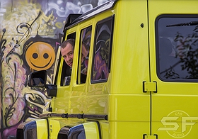 Mercedes Benz G500 4x4 sf-design edition. Полная индивидуализация автомобиля. Установка аудиосистемы и пошив салона. w463 w464