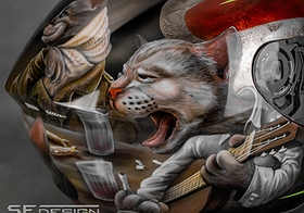IXS HX 1100 Four Real Cats Band
