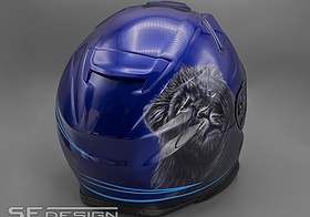 SHOEI J-Cruise 3 Blue Diamond Lion HOG