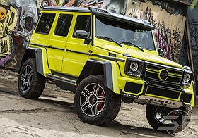 Mercedes Benz G500 4x4 sf-design edition. Полная индивидуализация автомобиля. Установка аудиосистемы и пошив салона.