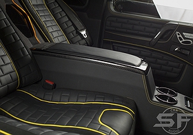 Mercedes Benz G500 4x4 sf-design edition. Полная индивидуализация автомобиля. Установка аудиосистемы и пошив салона. w463 w464