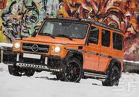Mercedes Benz G63 AMG тюнинг, установка аудиосистемы и раздельный задний ряд. sf-audio sf-design в автомобили w463 w464
