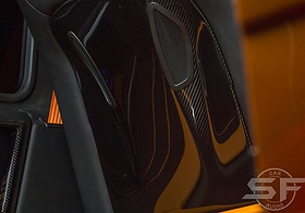 Mercedes Benz G63 AMG тюнинг, установка аудиосистемы и раздельный задний ряд. sf-audio sf-design в автомобили w463 w464 Автозвук highend