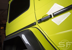 Mercedes Benz G500 4x4 sf-design edition. Полная индивидуализация автомобиля. Установка аудиосистемы и пошив салона. w463 w464