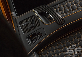 Mercedes Benz G63 AMG тюнинг, установка аудиосистемы и раздельный задний ряд. sf-audio sf-design в автомобили w463 w464 Автозвук highend
