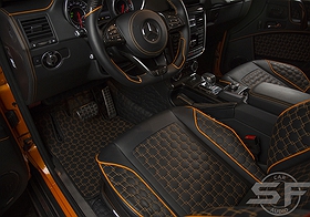Установка кресел AMG в салон G63