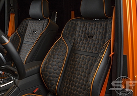 Установка кресел AMG в салон G63