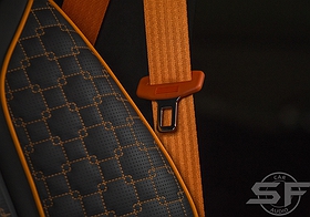 Mercedes Benz G63 AMG тюнинг, установка аудиосистемы и раздельный задний ряд. sf-audio sf-design в автомобили w463 w464 Автозвук highend