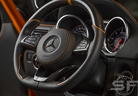 Установка кресел AMG в салон G63