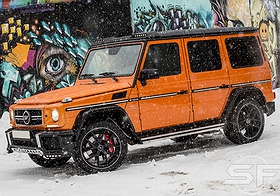 Mercedes Benz G63 AMG тюнинг, установка аудиосистемы и раздельный задний ряд. sf-audio sf-design в автомобили w463 w464