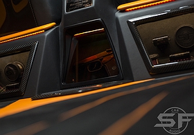 Mercedes Benz G63 AMG тюнинг, установка аудиосистемы и раздельный задний ряд. sf-audio sf-design в автомобили w463 w464