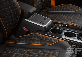 Mercedes Benz G63 AMG тюнинг, установка аудиосистемы и раздельный задний ряд. sf-audio sf-design в автомобили w463 w464 Автозвук highend