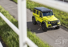 Mercedes Benz G500 4x4 sf-design edition. Полная индивидуализация автомобиля. Установка аудиосистемы и пошив салона. w463 w464
